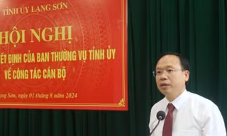 Bổ nhiệm lãnh đạo ở Lạng Sơn