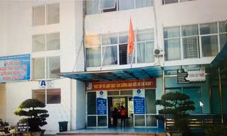 Trung tâm Y tế huyện Chi Lăng, nơi xảy ra vụ việc tiêu cực -Ảnh: Duy Chiến 