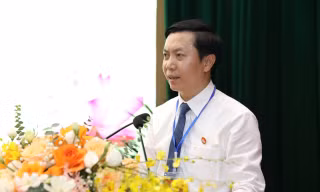 Ông Nguyễn Hoàng Tùng giữ chức vụ chủ tịch Ủy ban MTTQ Việt Nam tỉnh Lạng Sơn. Ảnh: Duy Chiến