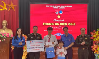 Chương trình Tháng 3 biên giới ở Lạng Sơn. Ảnh: Duy Chiến 