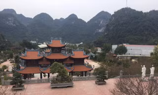 Chùa Tân Thanh (huyện Văn Lãng) được công nhận là điểm du lịch tỉnh Lạng Sơn -Ảnh: Duy Chiến 