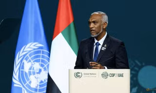 Tổng thống Maldives Mohamed Muizzu. (Ảnh: Reuters)