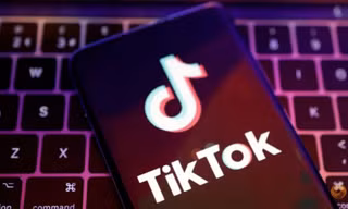 Logo của TikTok. (Ảnh: Reuters)