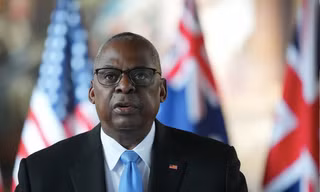 Bộ trưởng Quốc phòng Mỹ Lloyd Austin. (Ảnh: AP)