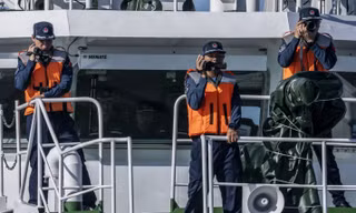 Căng thẳng giữa Philippines và Trung Quốc trên vùng biển tranh chấp ngày càng căng thẳng. (Ảnh: Bloomberg)