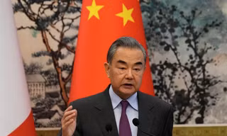 Ngoại trưởng Trung Quốc Vương Nghị. (Ảnh: Xinhua)