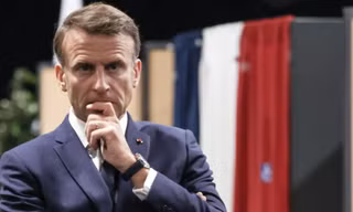Tổng thống Pháp Emmanuel Macron. (Ảnh: REA)
