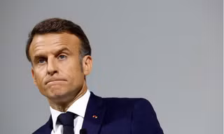 Tổng thống Pháp Emmanuel Macron. (Ảnh: Reuters)