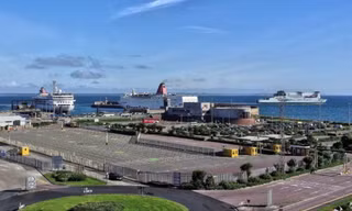 Khu vực cảng Rosslare. (Ảnh: Irish Independent)