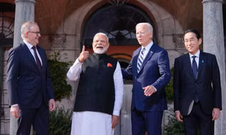 Tổng thống Mỹ Biden gặp sự cố khi nói về Trung Quốc tại thượng đỉnh Bộ tứ