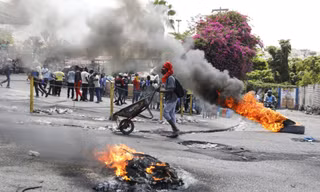 Tình hình bạo lực Haiti ngày càng leo thang. ̣(Ảnh: AP)