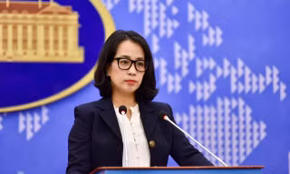 Người Phát ngôn Bộ Ngoại giao Phạm Thu Hằng. (Ảnh: Mofa)