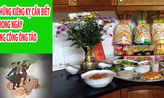 VIDEO: 6 điều kiêng kị trong ngày ông Công, ông Táo
