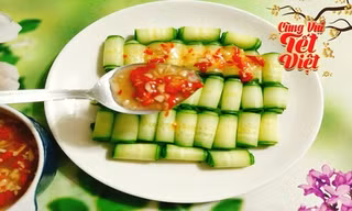 Dưa góp: Món ngon chống ngán ngày Tết