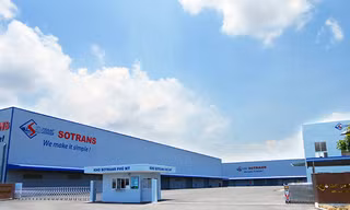 Một kho hàng hóa của Sotrans ở TP.HCM