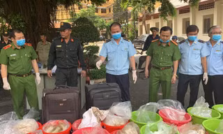 Đường dây vận chuyển trái phép 500kg ma túy ketamin bị Hải quan TP.HCM và Bộ Công an triệt phá ngày 12/5