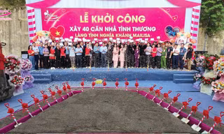 Mailisa khởi công xây 40 căn nhà tình thương ở Cao Bằng 