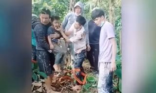 Nhóm thợ sơn dũng cảm giải cứu bé trai 6 tuổi rơi xuống giếng