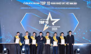 One Mount lọt Top 10 Doanh nghiệp ICT năm 2021 do VINASA bình chọn 
