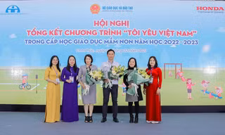Thiết lập thế giới quan về an toàn giao thông cho hàng triệu học sinh mầm non