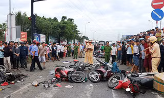 Một vụ tai nạn giao thông nghiêm trọng 