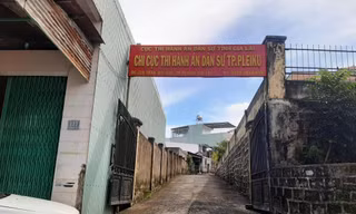 Trụ sở Chi cục Thi hành án thành phố Pleiku