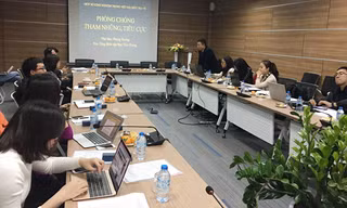 Đông đảo nhà báo, phóng viên tham dự buổi tập huấn