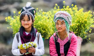 Ngắm nét ngây thơ của những đứa trẻ vùng cao nguyên đá Hà Giang