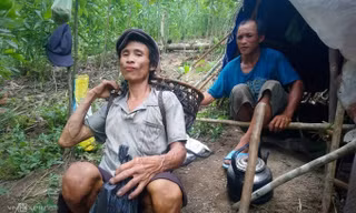 'Người rừng' sau 7 năm về làng
