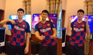 Cầu thủ Đình Trọng bất ngờ trở thành TikTok-er với màn nhảy múa solo cực “dẻo“
