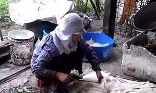Tận thấy 'hang ổ' chế biến bì lợn thối miền Bắc