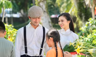 Xem Bảo Anh của 'Người phán xử' tình tứ cùng Á khôi Ngọc Thúy