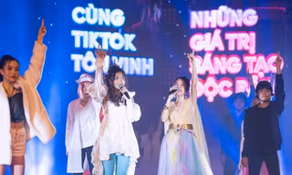 Hoa hậu Thùy Tiên vượt Trấn Thành, Sơn Tùng M-TP trong cuộc đua TikTok năm 2022