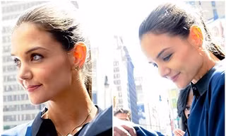 Katie Holmes tươi tắn sau khi đệ đơn ly hôn