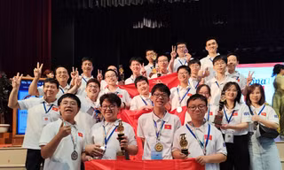 Đoàn Việt Nam thắng lớn trong cuộc thi Toán quốc tế InIMC