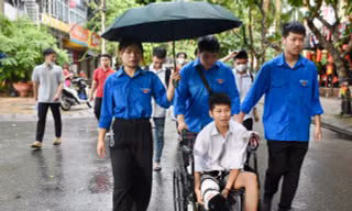 Những thí sinh đặc biệt trong mùa thi 2024