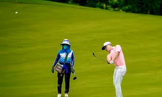 BLV Nam Giang trên sân golf
