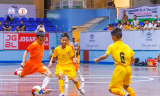 4 gương mặt xuất sắc nhất vào vòng bán kết giải bóng đá U9 toàn quốc TOYOTA Cup 2022