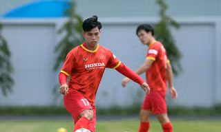 Vũ Văn Thanh cho biết không để chuyện riêng ảnh hưởng tới AFF Cup 2022. (ảnh Tiểu Phùng)