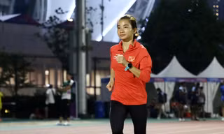 Nguyễn Thị Oanh được chờ đợi ở cự ly 1.500m nữ tại Asiad 19. (ảnh Tiểu Phùng)