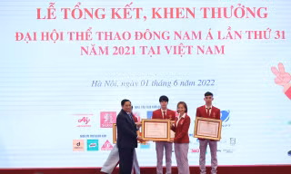 Các VĐV xuất sắc ở SEA Games 31 được Thủ tướng vinh danh
