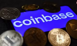 Coinbase là sàn giao dịch tiền số lớn nhất của Mỹ về khối lượng giao dịch. (Ảnh: Getty)