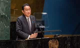 Thủ tướng Nhật Bản Fumio Kishida. (Ảnh: Reuters)