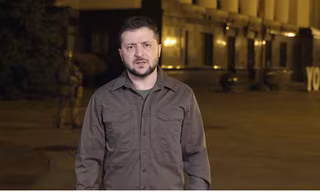 Tổng thống Ukraine Volodymyr Zelenskiy