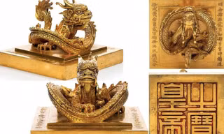 Nhờ cố vấn Tổng thống Pháp can thiệp để dừng đấu giá 'Hoàng đế chi bảo'