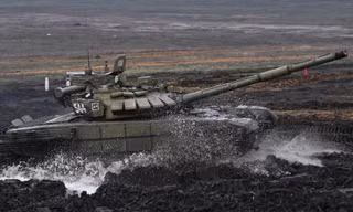 Xe tăng T-72B3 của quân đội Nga. (Ảnh: Reuters)