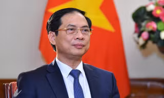 Bộ trưởng Ngoại giao Bùi Thanh Sơn. (Ảnh: Mofa)