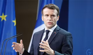 Tổng thống Pháp Emmanuel Macron. (Ảnh: Reuters)