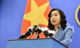 Bà Lê Thị Thu Hằng. (Ảnh: Mofa)