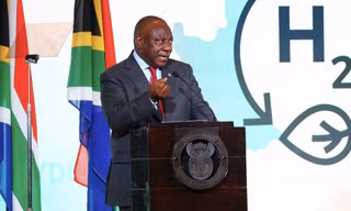 Tổng thống Nam Phi Cyril Ramaphosa 